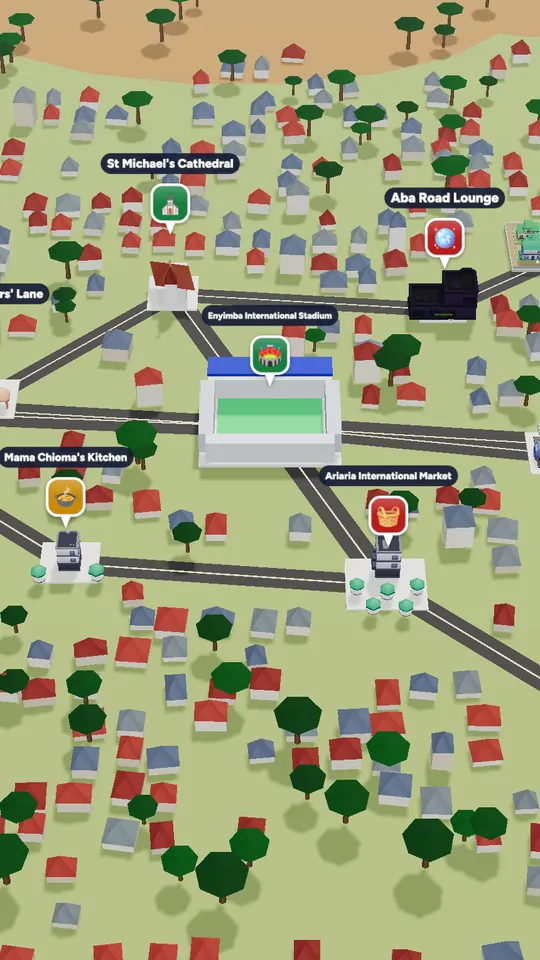 The 3D map of Aba in Naija Life