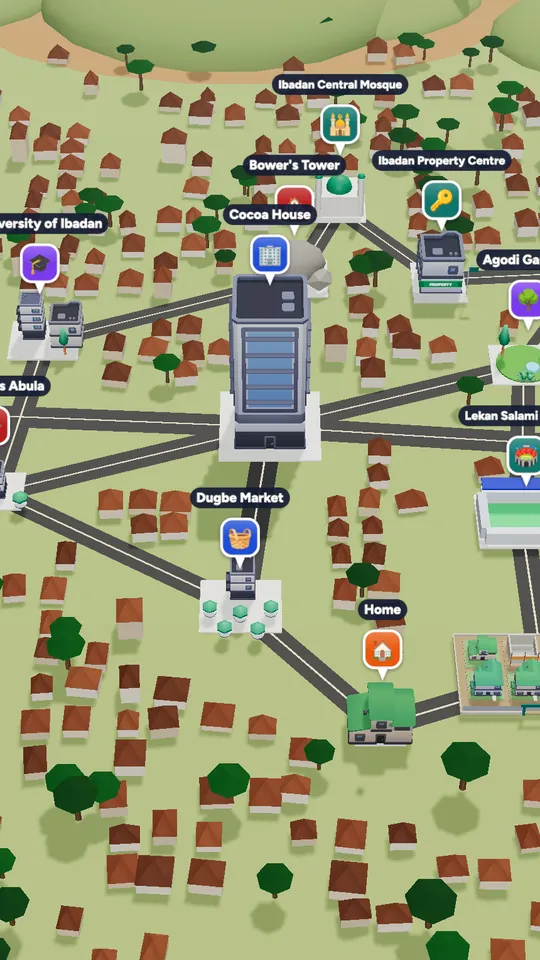 The 3D map of Ibadan in Naija Life