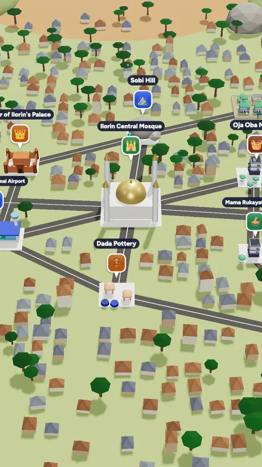 The 3D map of Ilorin in Naija Life