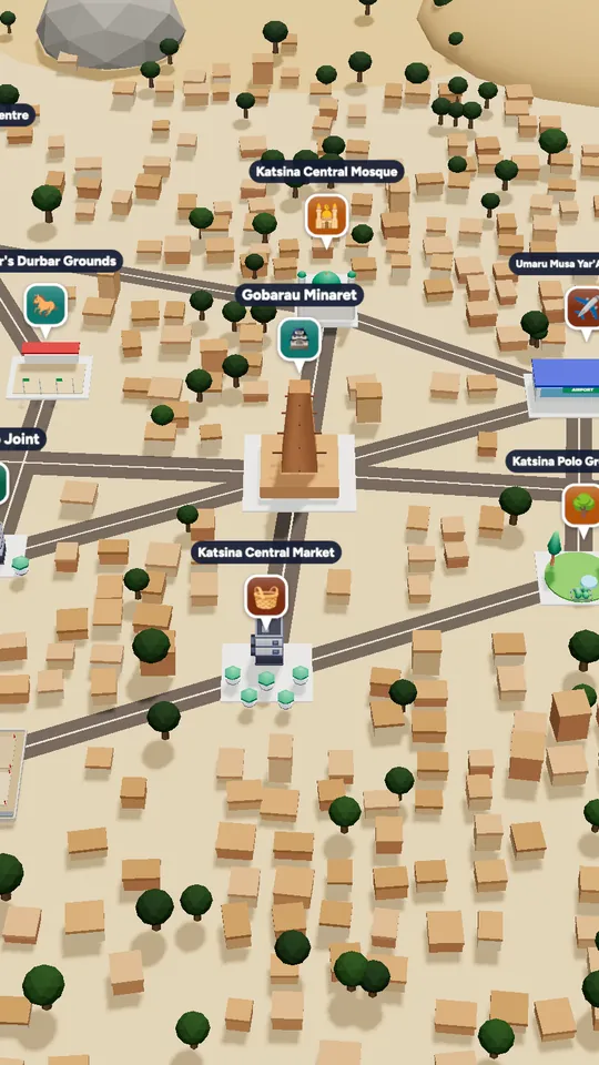 The 3D map of Katsina in Naija Life